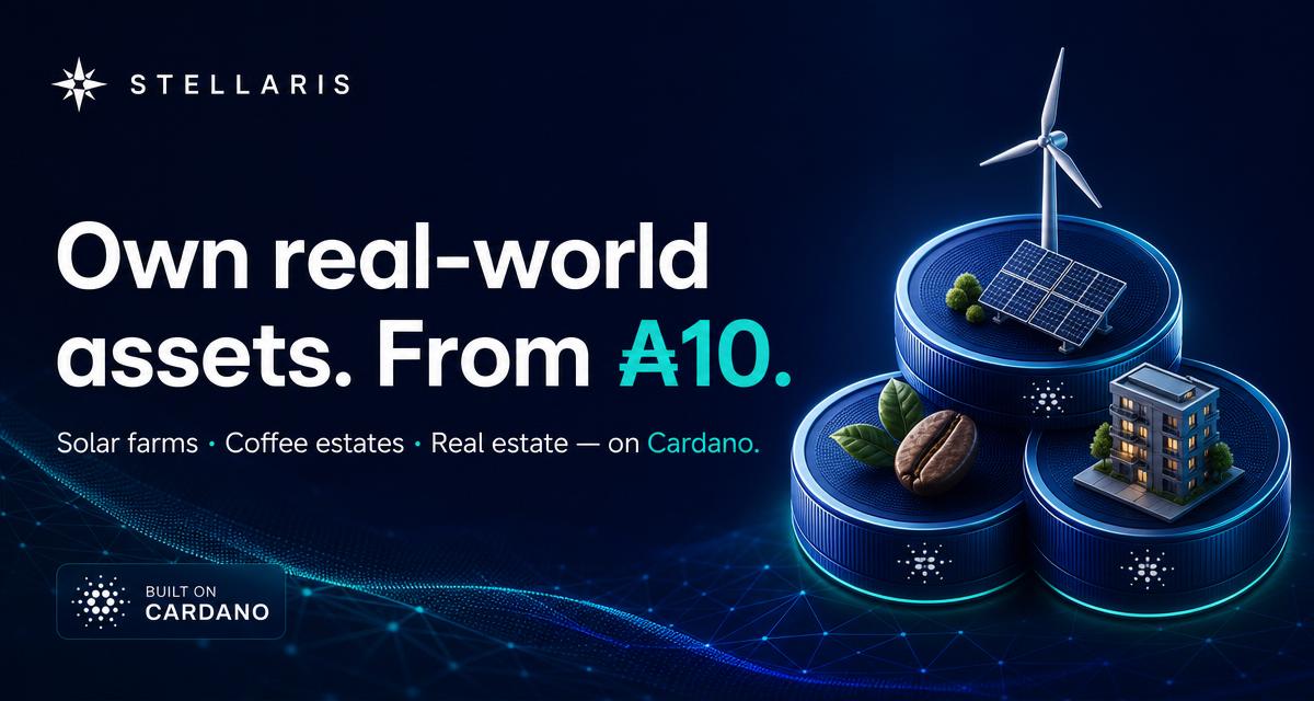 Stellaris — own real-world assets on Cardano